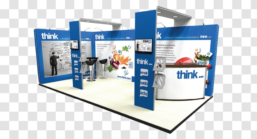 Exhibition Display Stand Modular Design Transparent PNG