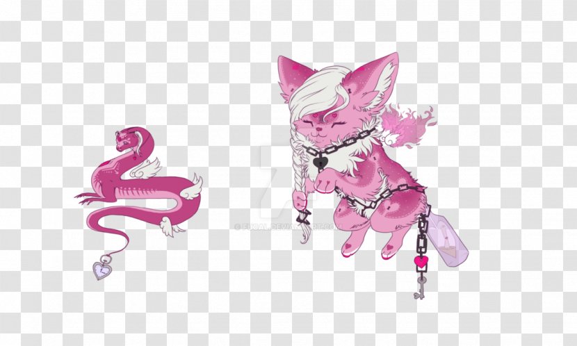 Cat Dog Canidae Pink M - Like Mammal - Forbidden Flame Transparent PNG