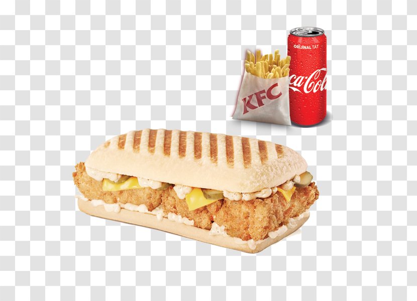 Breakfast Sandwich Panini KFC Ham And Cheese Cheeseburger - Hamburger - Hot Dog Transparent PNG