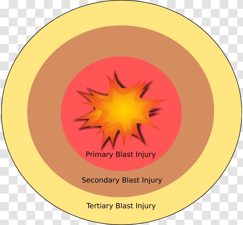Explosion Blast Injury Explosive Material Wave - Heart - Anatomy Transparent PNG