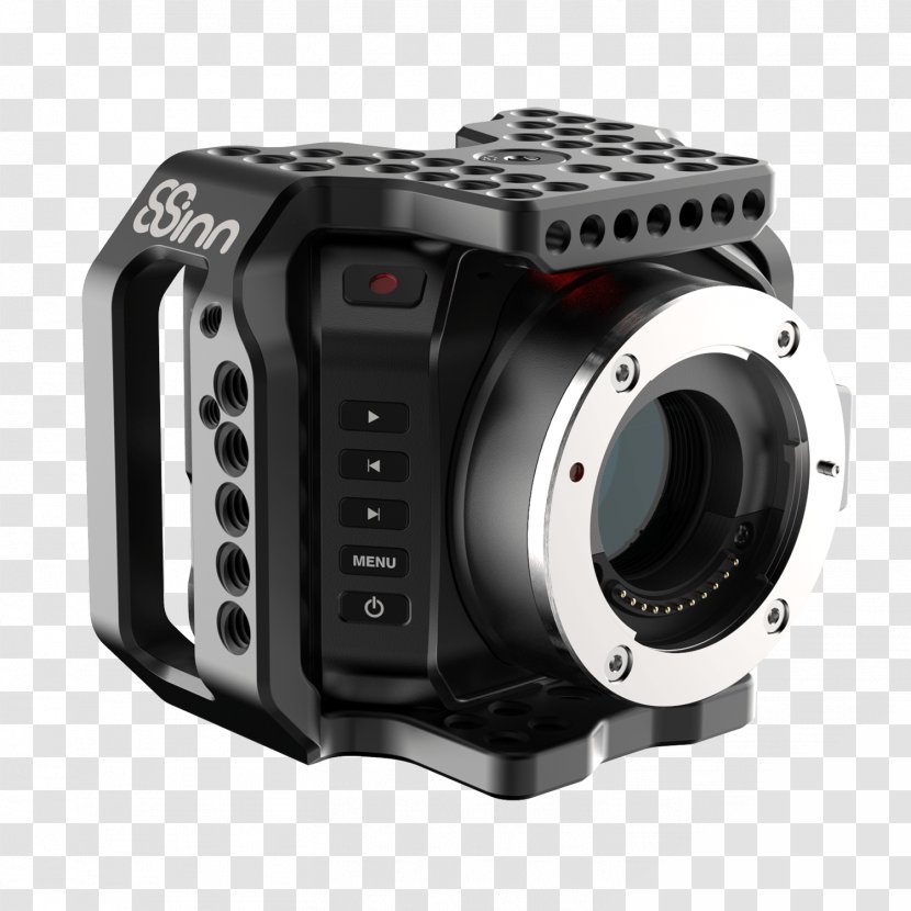 Blackmagic Cinema Camera Panasonic Lumix DC-GH5 Cage Design - 4k Resolution - Micro-page Transparent PNG