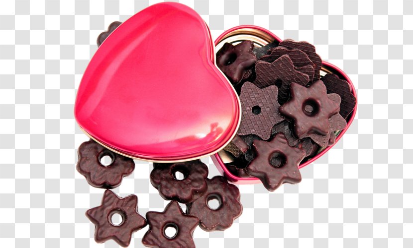 Chocolate Bar Desktop Wallpaper Heart Biscuits - Computer Transparent PNG