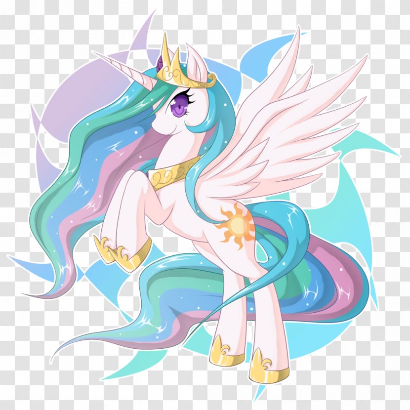 Princess Celestia My Little Pony DeviantArt - Silhouette - Tyrant Vector Transparent PNG