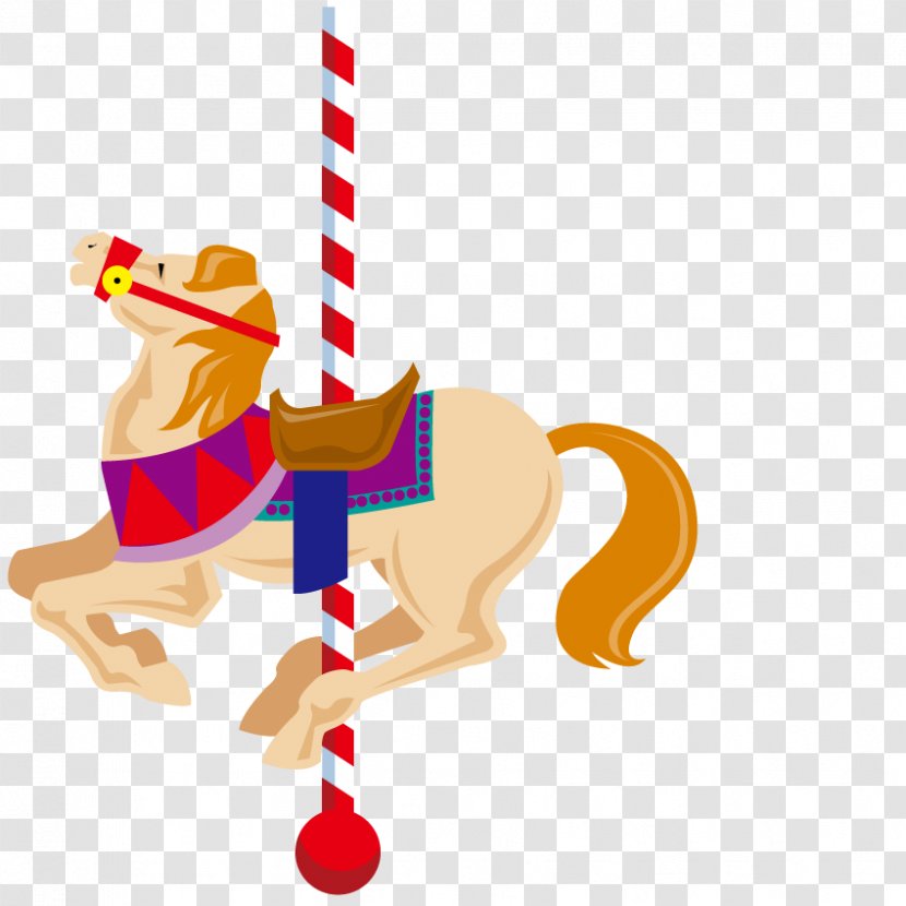 Carousel Drawing Clip Art - Vector Toy Transparent PNG