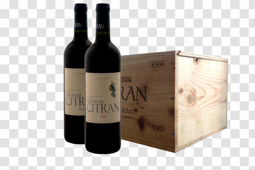 Wine Château Citran Haut-Médoc AOC Transparent PNG