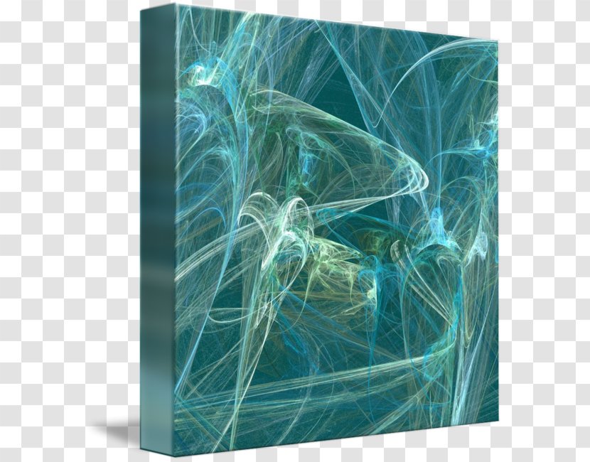 Turquoise Organism - Glass Transparent PNG