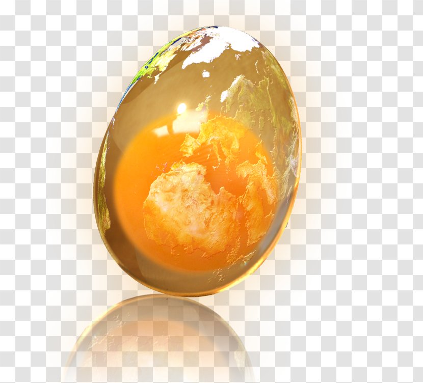 Chicken Egg Designer - Amber - Creative Transparent PNG