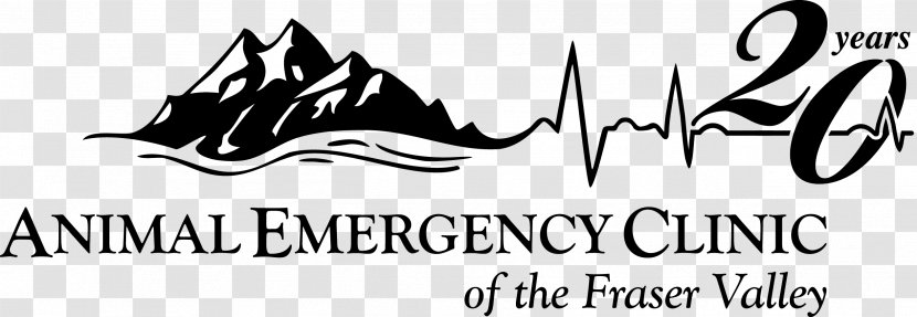 Animal Emergency Clinic Of The Fraser Valley Langley City Logo - Artwork - Black M Transparent PNG