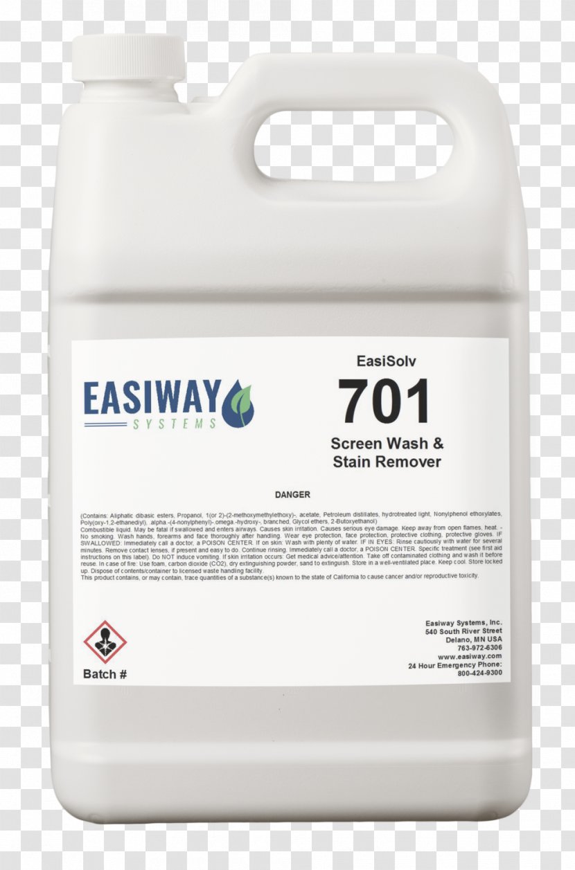 Easiway Systems, Inc Washing Vehicle Screen Wash Printing Press Plastisol - Tank Transparent PNG