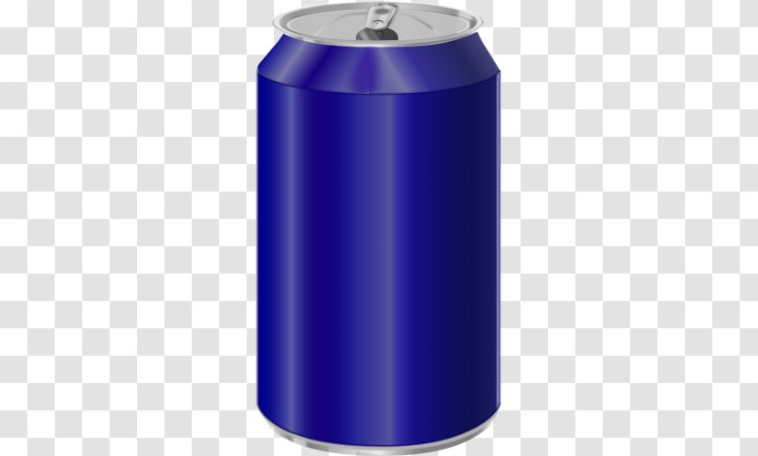 Fizzy Drinks Coca-Cola Beverage Can Beer - Cobalt Blue - Coke Cans Transparent PNG