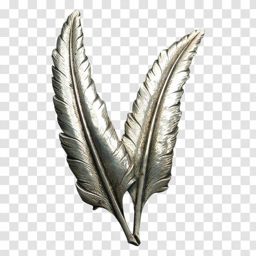 Feather Gold Wing Metal - Retro Transparent PNG