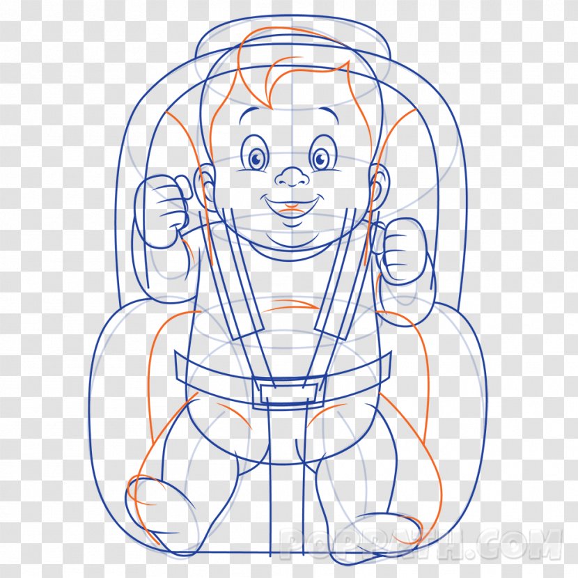 Baby & Toddler Car Seats Drawing Clip Art - Heart Transparent PNG