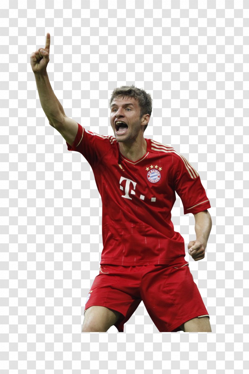 Thomas Müller FC Bayern Munich Bundesliga Borussia Dortmund Football - Player Transparent PNG