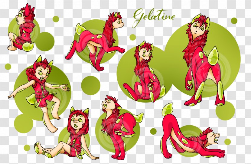 Gelatin Portrait Clip Art - Character Sheet - Gelatine Transparent PNG