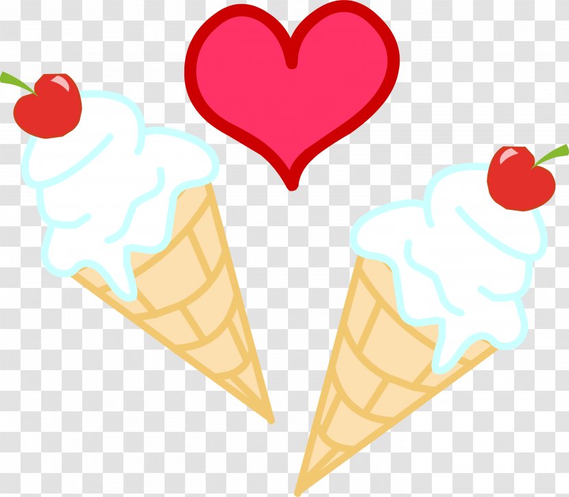 Ice Cream Cones Sundae Pinkie Pie - Applejack - Lollipop Transparent PNG