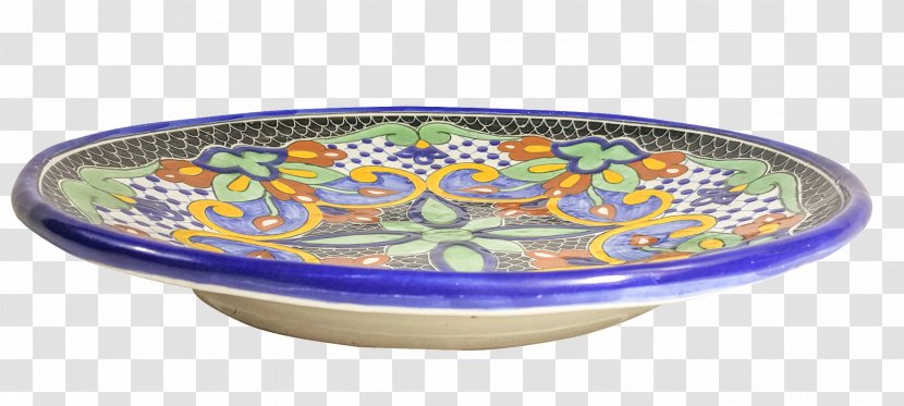 Talavera Pottery Ceramic Platter Plate Transparent PNG