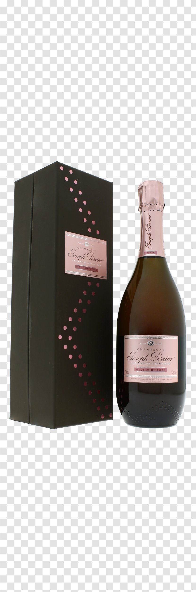 Champagne Joseph Perrier Sparkling Wine Rosé - Rose Transparent PNG