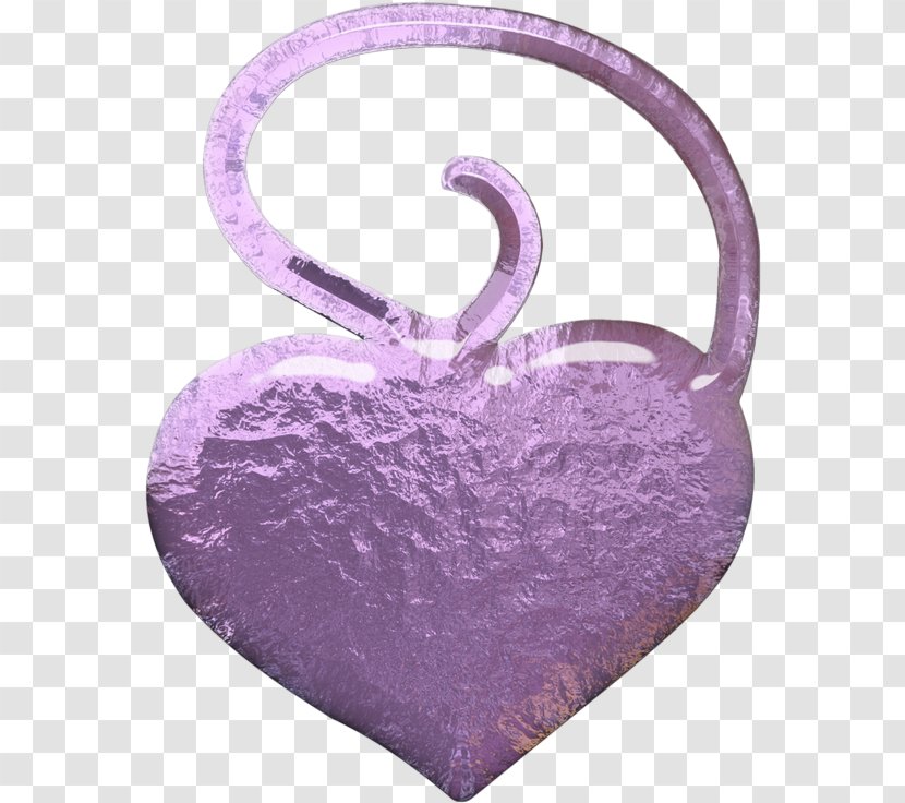 Heart - Lilac - Purple Transparent PNG