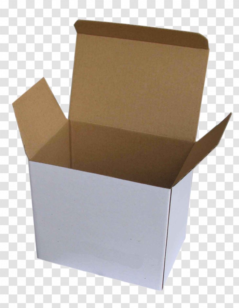 Paper Cardboard Box Corrugated Fiberboard Carton - Material - WHITE BOX Transparent PNG