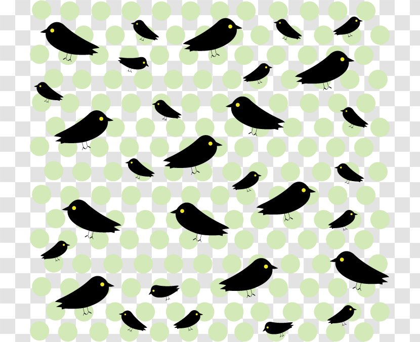 Bird Visual Arts Green Light Clip Art - Polka Dot - Background Vector Birds Transparent PNG