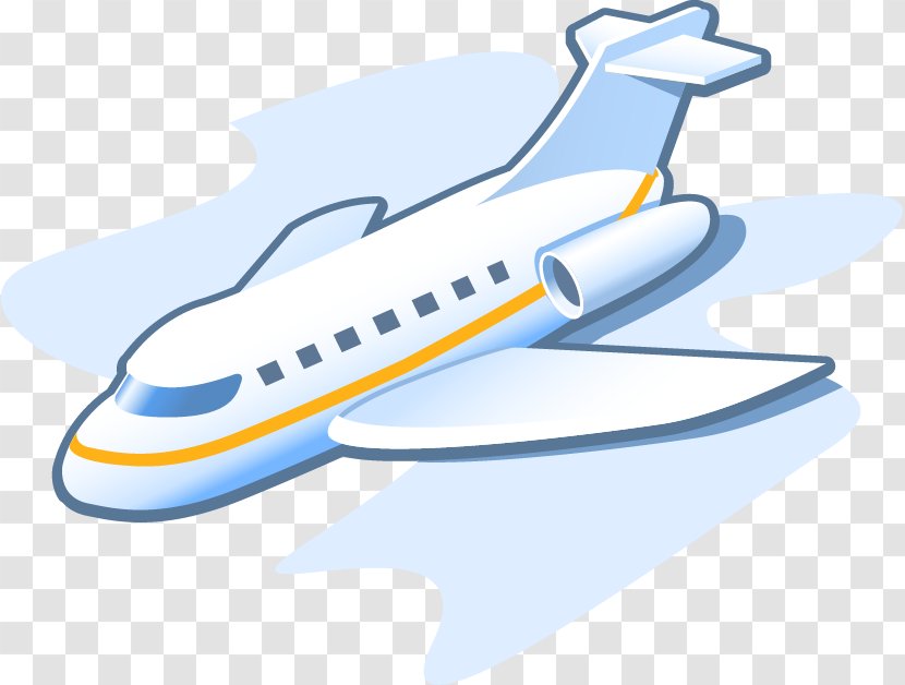 Airplane Flight Clip Art - Aerospace Engineering - Cartoon Pattern Transparent PNG