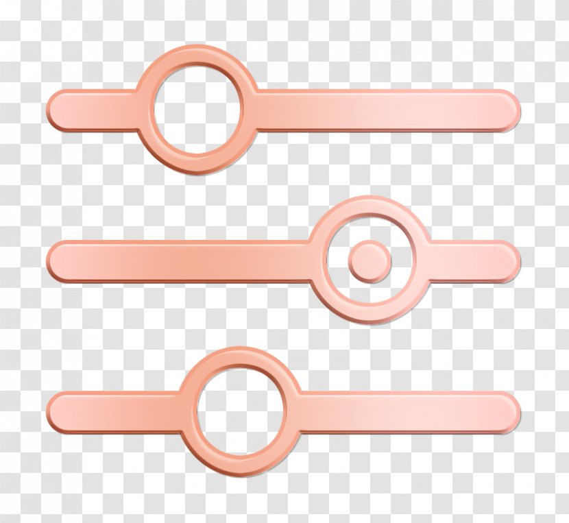 Adjust Icon Configuration Filter - Options - Material Property Pink Transparent PNG