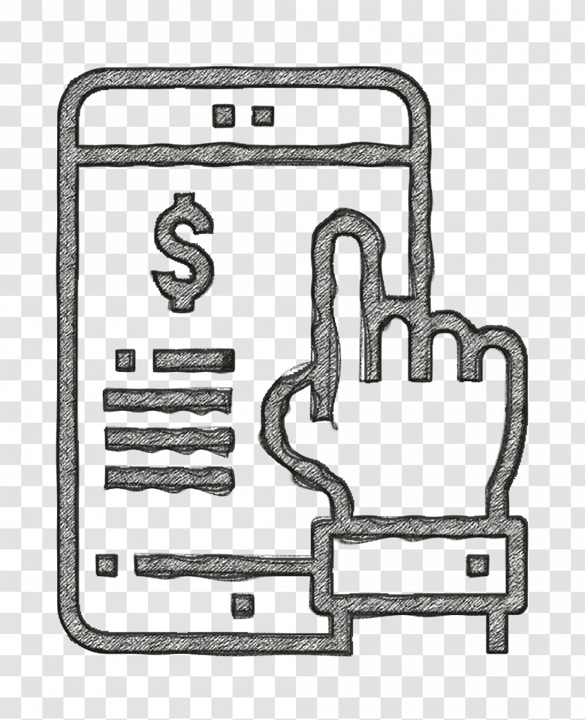 Transaction Icon Phone Icon Banking Icon Transparent PNG