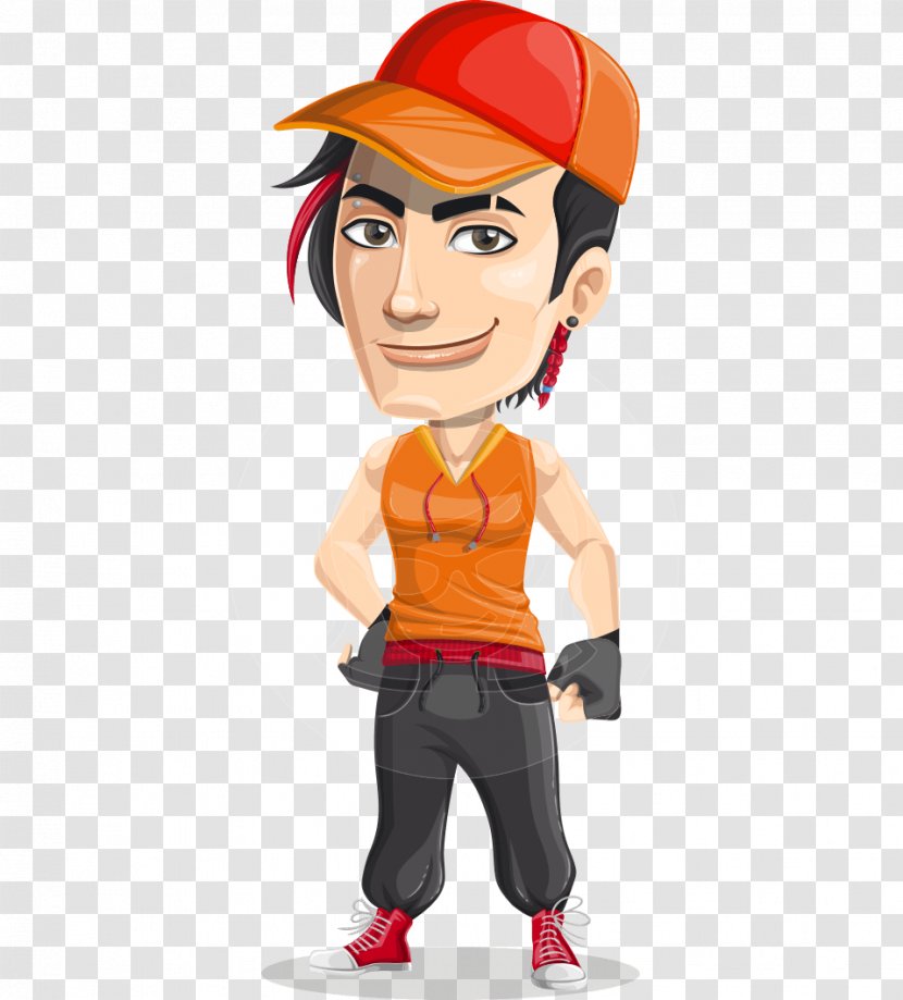 Animated Cartoon Vector Graphics Image Illustration - Style - Boy Transparent PNG