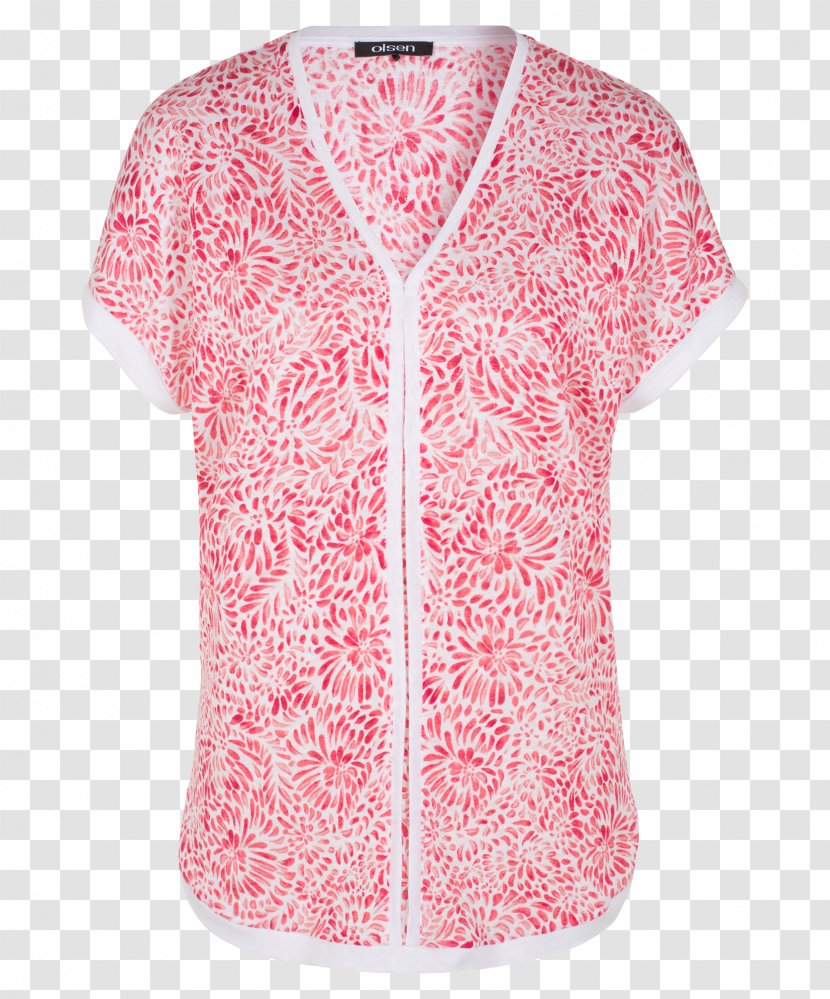 Sleeve Blouse Pink M Dress Outerwear Transparent PNG
