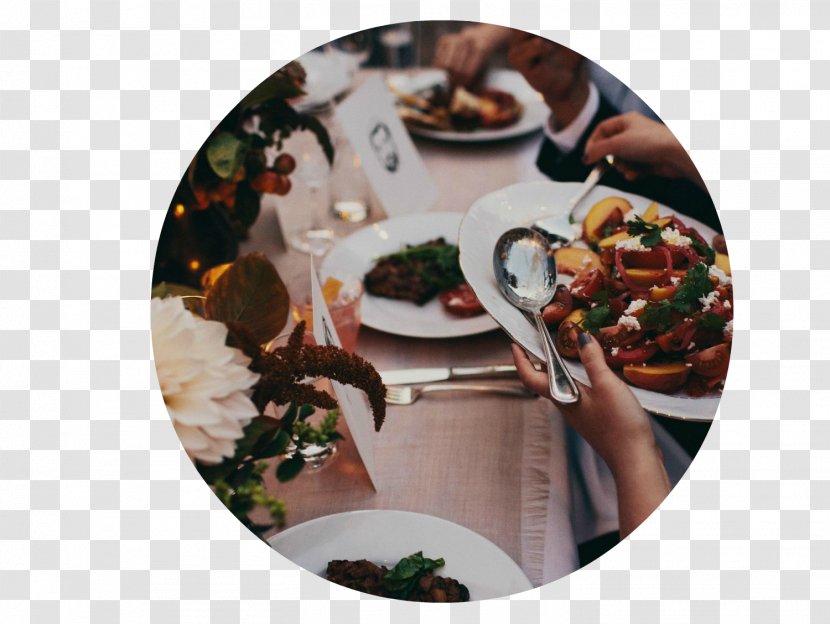 Table Wedding Reception Dinner Dish - Family Transparent PNG