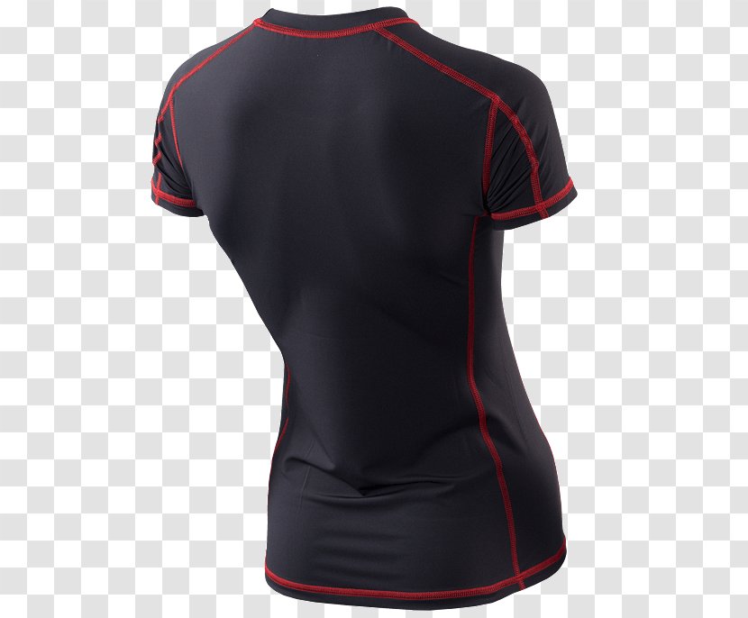 T-shirt Tennis Polo Product Design Shoulder - Black M Transparent PNG