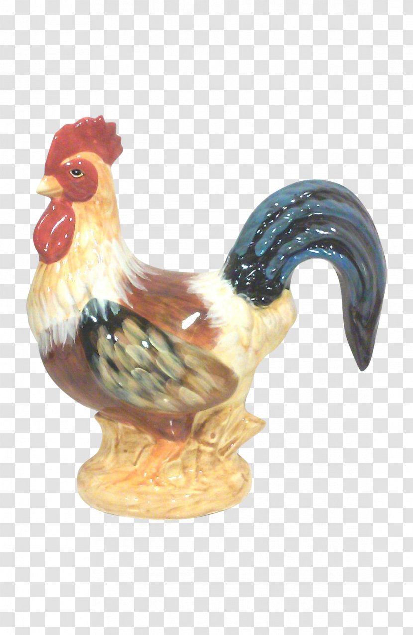 Rooster Ceramic Chicken Etsy Figurine - Beak - Hand-painted Transparent PNG