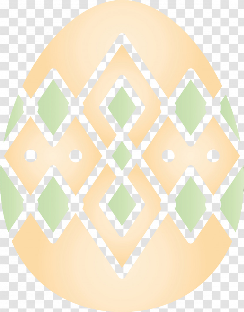 Yellow Pattern Beige Plate Circle Transparent PNG