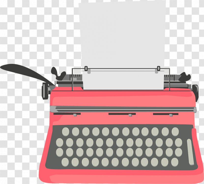 Paper Typewriter Writing Publishing Marketing - Book Transparent PNG