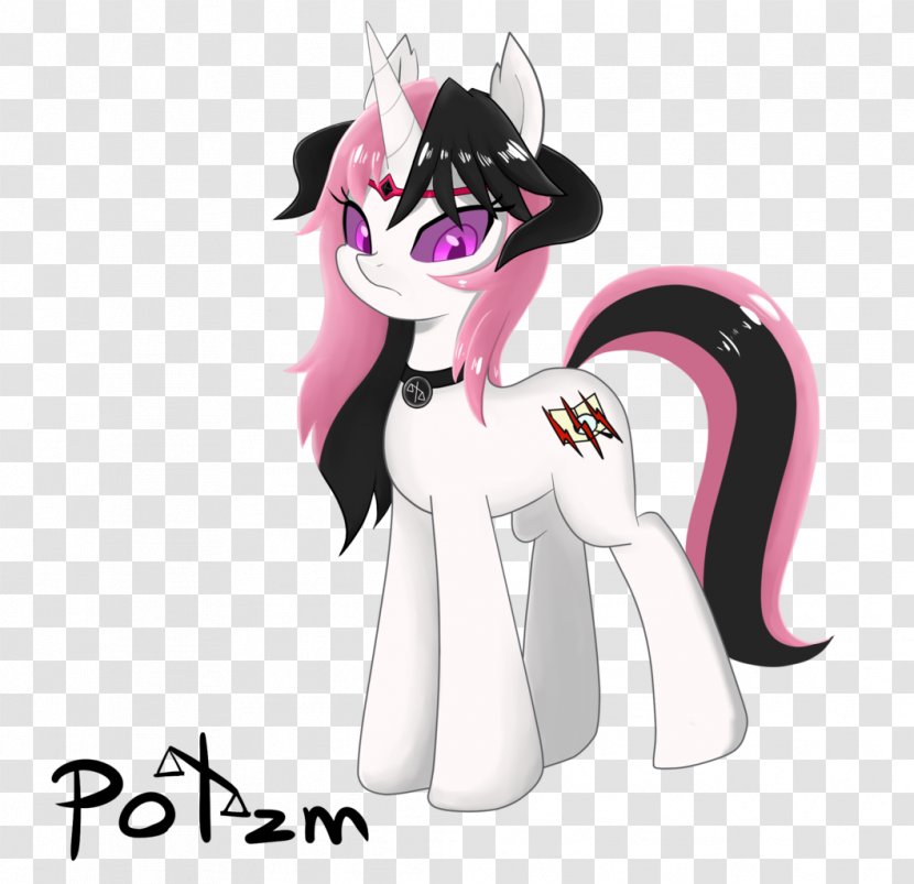 Pony Unicorn Horse Evil Clip Art - Cartoon - Cliparts Transparent PNG