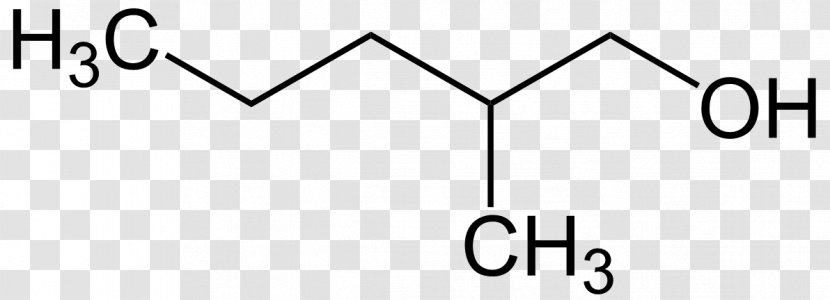 2-Methyl-1-pentanol 2-Methyl-1-butanol 2-Methyl-2-pentanol - Line Art - Logo Transparent PNG