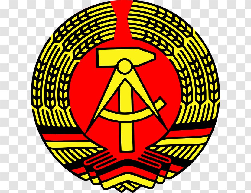 National Emblem Of East Germany Coat Arms Flag - Symbol Transparent PNG