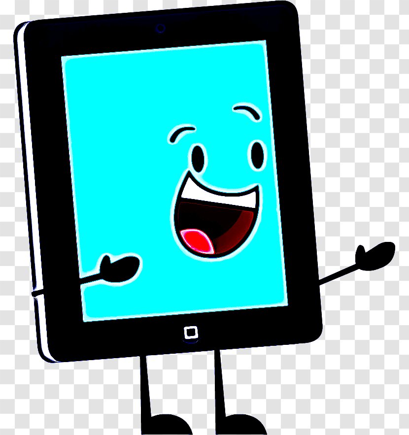 Cartoon Clip Art Technology Electronic Device Ipad - Display Gadget Transparent PNG