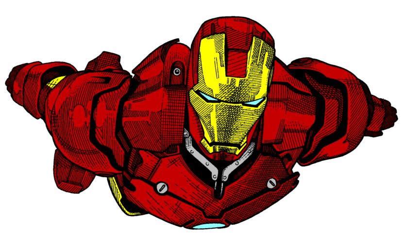 Iron Man Drawing Color Art Sketch Transparent PNG