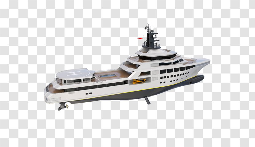 Luxury Yacht 08854 Naval Architecture Motor Ship - Passenger Transparent PNG