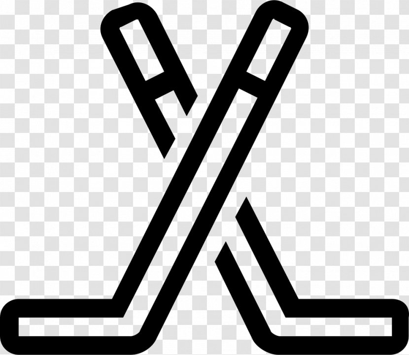 Field Hockey Sticks Ice - Alisson Outline Transparent PNG