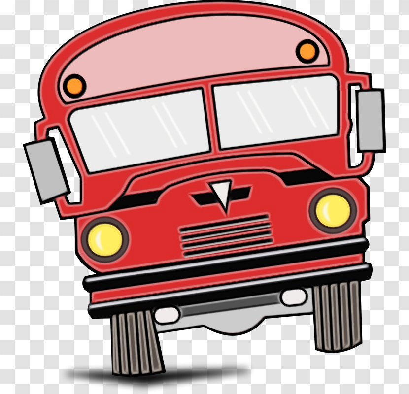Motor Vehicle Mode Of Transport Clip Art - Watercolor - Truck Driver Car Transparent PNG