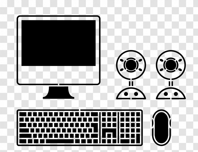Computer Monitors Vector Graphics Mouse Desktop Computers - Audio Equipment - Baski Icon Transparent PNG