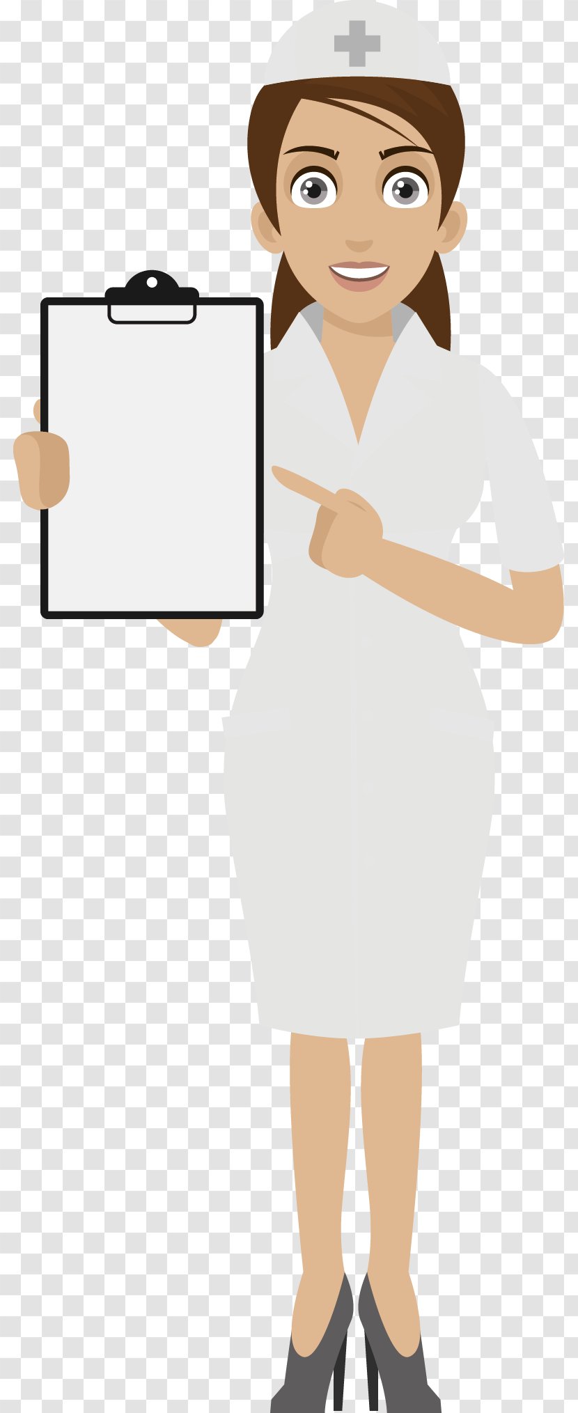 Royalty-free Shutterstock - Watercolor - Nurse Cap Vector Transparent PNG