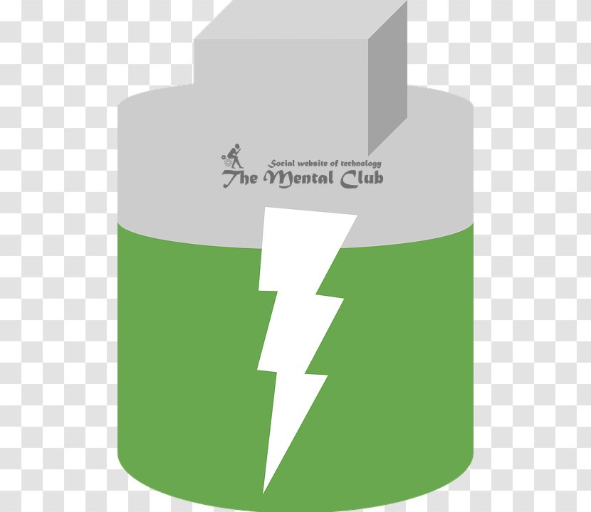 Product Design Brand Logo Green - Low Battery Transparent PNG