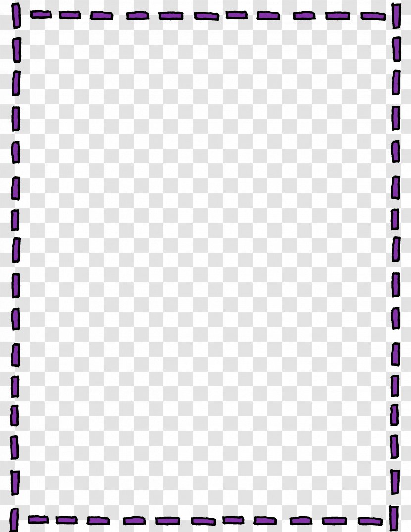 Sticker Clip Art - Purple - Gray Frame Transparent PNG