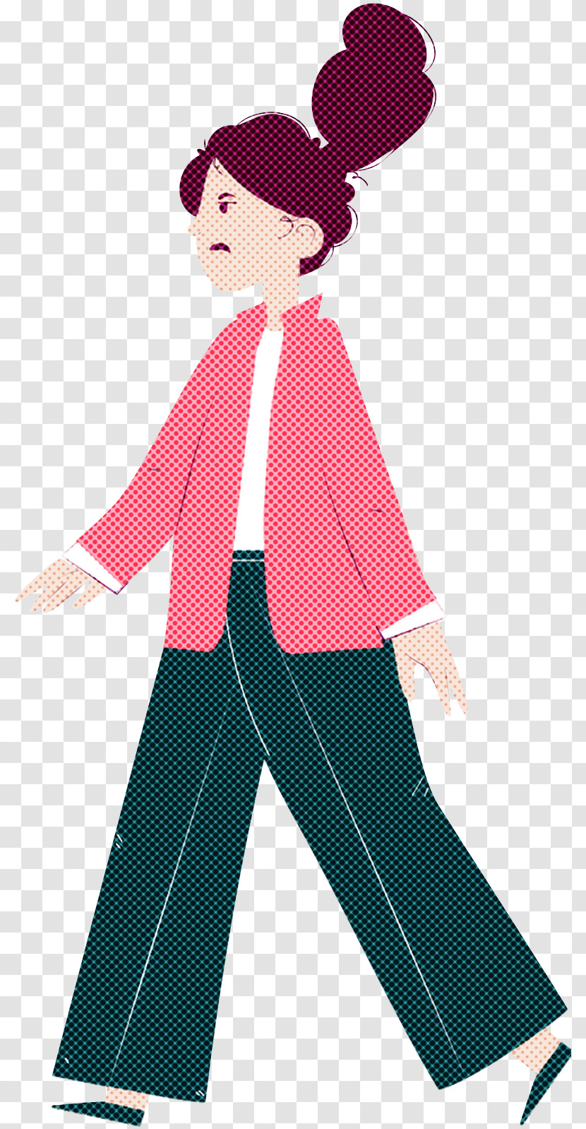 Cartoon Clothing Joint Pattern Meter Transparent PNG