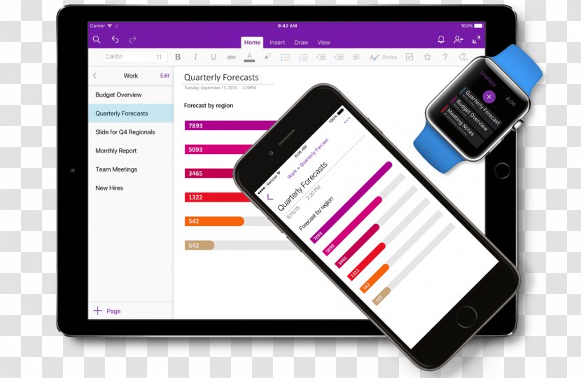 Microsoft OneNote Evernote Note-taking Transparent PNG