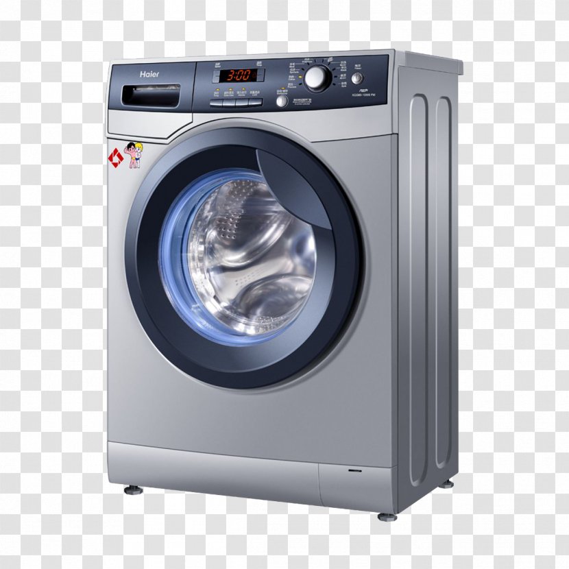 Washing Machine Haier Home Appliance - Appliances Material Transparent PNG