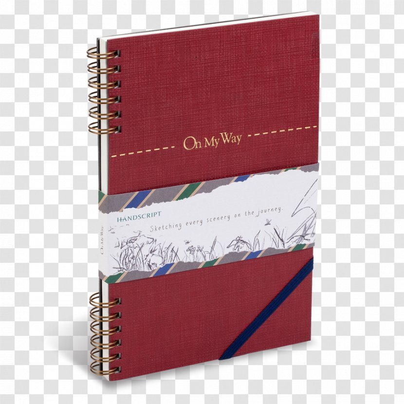 Notebook Handscript YouTube Sketchbook - Page - Red Earth Transparent PNG